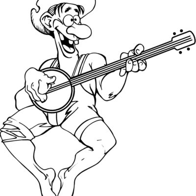 banjo player 02 Thumbnail
