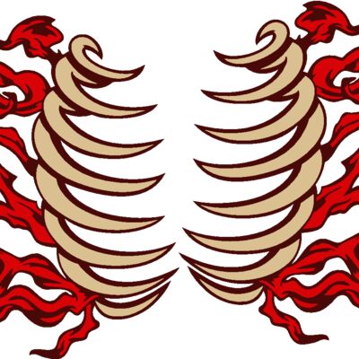 flaming ribcage Thumbnail