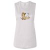 Ladies' Bella Flowy Scoop Muscle Tank Thumbnail