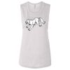 Ladies' Bella Flowy Scoop Muscle Tank Thumbnail