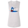 Ladies' Bella Flowy Scoop Muscle Tank Thumbnail