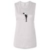 Ladies' Bella Flowy Scoop Muscle Tank Thumbnail