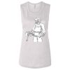 Ladies' Bella Flowy Scoop Muscle Tank Thumbnail