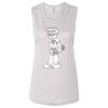 Ladies' Bella Flowy Scoop Muscle Tank Thumbnail