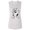 Ladies' Bella Flowy Scoop Muscle Tank Thumbnail
