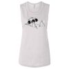 Ladies' Bella Flowy Scoop Muscle Tank Thumbnail
