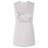 Ladies' Bella Flowy Scoop Muscle Tank Thumbnail