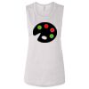 Ladies' Bella Flowy Scoop Muscle Tank Thumbnail