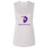 Ladies' Bella Flowy Scoop Muscle Tank Thumbnail